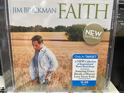 #ad Faith by Jim Brickman CD 2017 NEW TARGET EDITION WORLD SHIP AVAIL $9.99