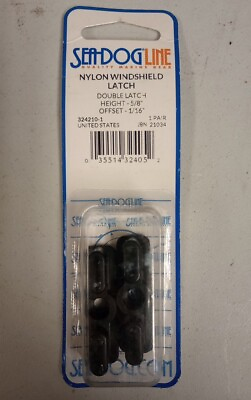 #ad NEW Sea Dog Line Windshield Latches 324210 1 Double Latch B8 $13.95