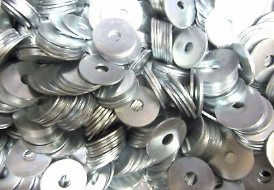 #ad 1 4 x 1 Fender Washer Zinc Plated 1000 Pieces $45.00
