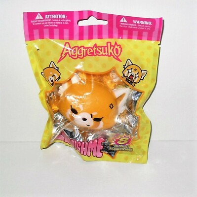 #ad SQUISHME AGGRETSUKO SINGLE #6 FRUSTRATED SQUEEZE SLOW RISE NEW SEALED $7.95