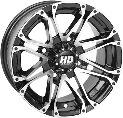 #ad STI HD3 Machined Black ATV Wheel 14x7 4 110 25 14HD301 14HD301 14 x 7 $90.79