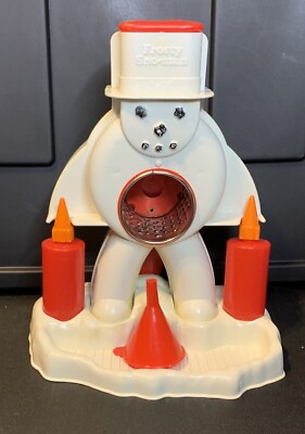 #ad Vintage Hasbro Frosty Snowman Snow Cone Maker Machine Classic Toy 1960s READ $85.50