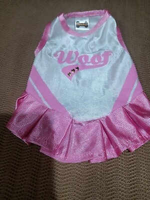 Party Dog Dog#x27;s Pink Woof Dress Size XS $12.00