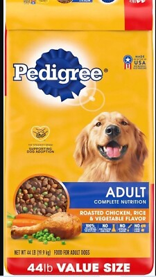 #ad Pedigree Adult Complete Nutrition Dry Dog Food with Grilled Steak amp; Vegetable... $29.98