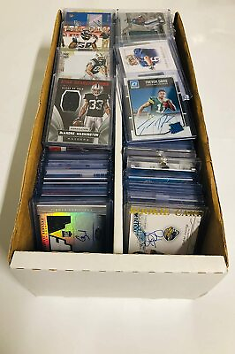 #ad LOT OF NEW amp; OLD FOOTBALL JERSEY amp; AUTOGRAPH CARDS $41.95
