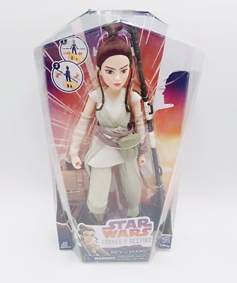 #ad Star Wars Forces of Destiny Rey of Jakku Adventure Figure Hasbro New $19.99