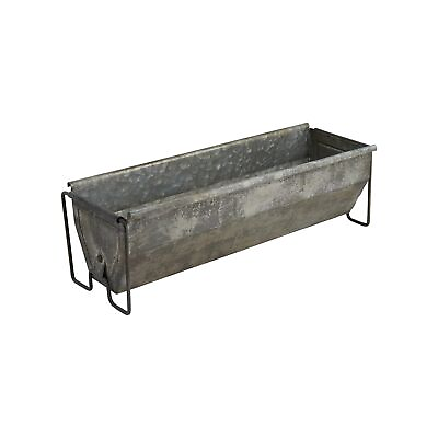 #ad Creative Co Op Metal Trough Container with Distressed Finish $31.29