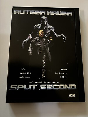 #ad Split Second DVD 1992 Rutger Hauer $15.00