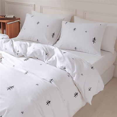 #ad Twin Cotton Little Tree Premium Boys Girls Bedding Set Bed Comforter Cover set $97.05