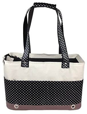 #ad #ad Tote Spotted Fashion Pet Carrier Purse Dog Carrier with Built in Leash Secu... $40.05