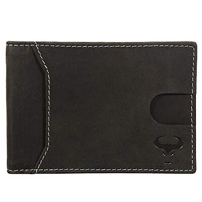#ad Genuine Leather Wallets Men’s RFID Blocking Front Pocket Wallet Slim Bifold... $22.58