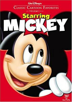 #ad Classic Cartoon Favorites Vol. 1 Starring Mickey DVD VERY GOOD $6.15