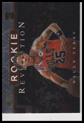 #ad 2022 23 Panini Select #26 Dalen Terry Rookie Revolution Rookie RC $2.24