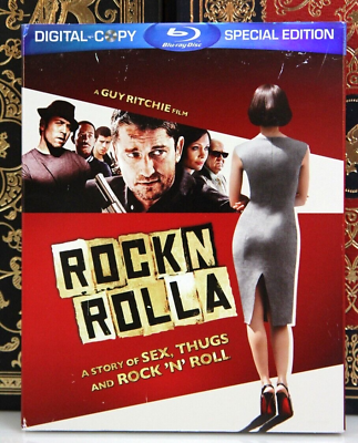 #ad ROCKNROLLA SPECIAL ED OOP COVER NEW BLU RAY w SLIPCOVER DIGITAL I SHIP BOXED $21.99