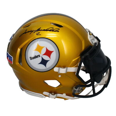 #ad Terry Bradshaw Autographed Steelers Flash Authentic Helmet w Visor Fanatics $1095.00