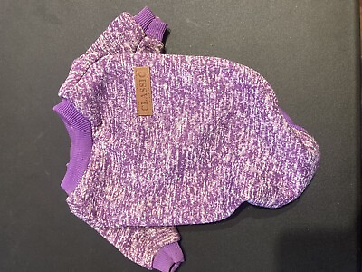 #ad New Classic Brand Dog Sweater for Small Dogs Purple. $8.99