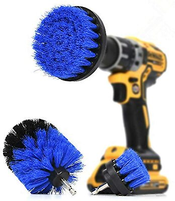 #ad Drill Brushes Set 3Pcs Tile Grout Power Scrubber Cleaner Spin Tub Shower Wall $4.88