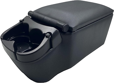 #ad Universal Car Truck Bench Seat Center Console Storage Unit Arm Rest Cup Holder $123.84