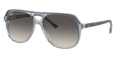 #ad Ray Ban Junior Bill RJ9096S Boys Girls Sunglasses Dark Gray Frame Gray Gradient $88.00