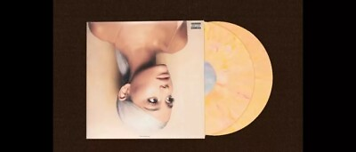 #ad Ariana Grande ‎Sweetener PEACH COLORED Opaque Vinyl 2 LP New LIMITED EDITION $72.00