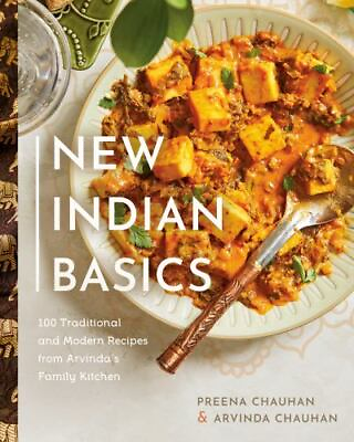 #ad New Indian Basics: 100 Traditional and Modern 9780525611318 Chauhan hardcover $15.73