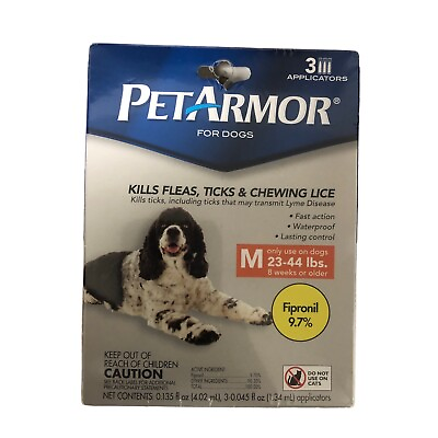 #ad PetArmor Flea amp; Tick Prevention for Dogs 23 44 lbs 3 Treatments $20.95