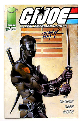 #ad G.I. Joe A Real American Hero #1 Beck Cover Signed by Josh Blaylock Image Comics $19.99