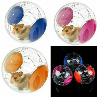 #ad New Small Pet Exercise Cute Ball Hamster Gerbil Toy Running Activity Acessories $11.68