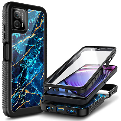 #ad For Motorola Moto G Power 5G 2023 Full Body Built In Screen Protector Phone Case $12.98