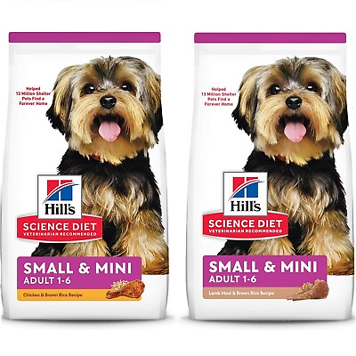 #ad #ad Hill#x27;s Science Diet Dry Dog Food Adult Small Paws Small Breed Dogs 4.5 lb. Bag $21.95