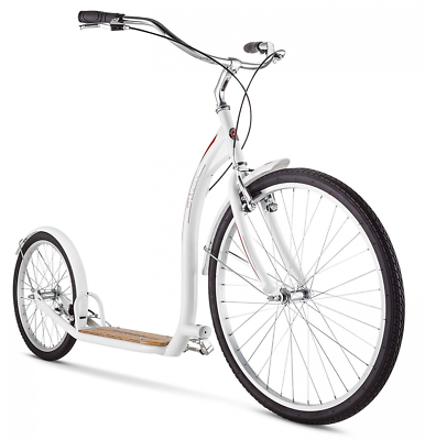 #ad Shuffle Scooter Schwinn With 26 Inch Wheels White Front And Rear Fenders $317.98