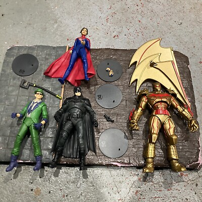 #ad Mcfarlane Toys Dc Multiverse Loose Lot 4 Action Figures. $40.00