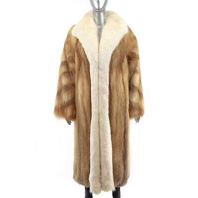 #ad Red Fox Coat Size S $1000.00