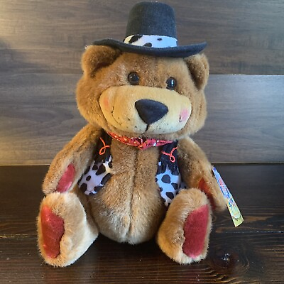 #ad HOOCH GRAND OLE OPRY WESTERN TEDDY BEAR 12” Plush STUFFED ANIMAL Toy Country 24k $9.99