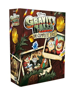 #ad Gravity Falls: The Complete Series DVD 2018 7 Disc Box Set Region 1 $25.90