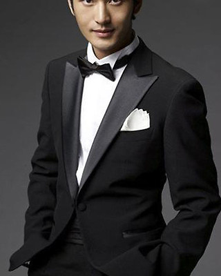 #ad Men#x27;s Black The Groom Dress Tuxedo Wedding Blazer Include Pants USA Seller $67.10