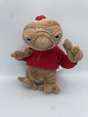 #ad ET The Extra Terrestrial Universal Studios 10quot; Plush w Red Hoodie $14.40