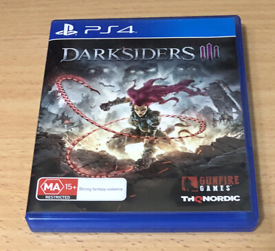 #ad Darksiders 3 PlayStation 4 PS4 AU Release Like New Mint Disc AU $32.50