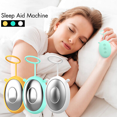 #ad Handheld Sleep Aid Relieves Anxiety Improves Sleep Quality Microcurrent Pulse US $15.99