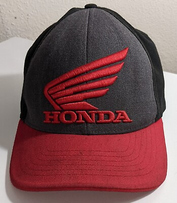 #ad Collectible Vintage Unisex Adult Flex Fit Classic Honda Winged Emblem Hat Cap $8.76