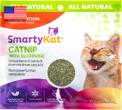 #ad #ad Catnip amp; Silvervine Blend for Cats amp; Kittens Resealable Pouch 0.5 Ounce ⭐⭐⭐⭐⭐ $4.73