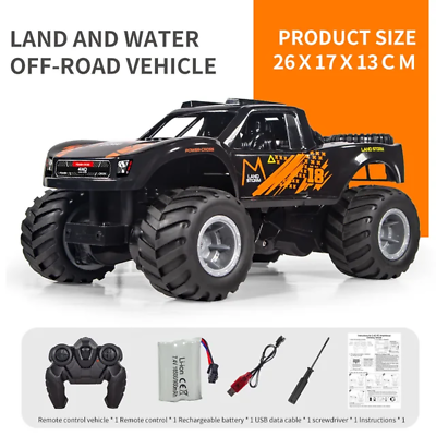 #ad Rc Cars 2.4G New Amphibious High Speed off Road Drift Radio Controlled Buggy Rem $64.64