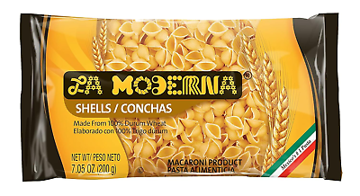 #ad Shells Pasta Noodles Durum Wheat Protein Fiber Vitamins 7 Oz Pack of 20 $21.36