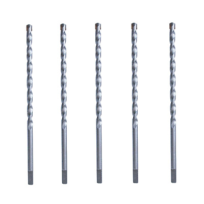 #ad Drillforce 5PCS 5 32quot;x4 1 2quot; Carbide Tipped Concrete Masonry Screw Drill Bits $8.54