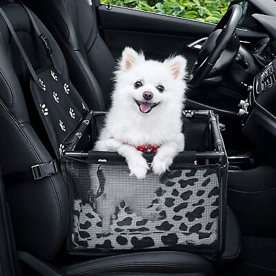 #ad Small Dog Car Seats for Small DogsUpgrade Folding Puppy Pet Car Seat with PV... $39.36