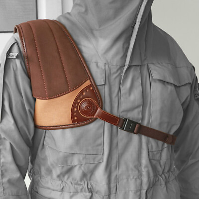 #ad TOURBON Canvas Shoulder Recoil Pad Rifle Shotgun Protective Field Guard Cushion $30.59
