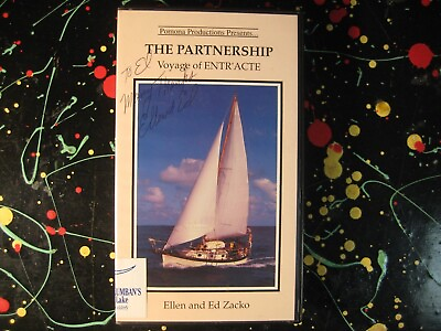 #ad The Partnership: Voyage of Entr#x27;Acte Ellen Ed Zacko VHS Tape Signed with Card $23.62