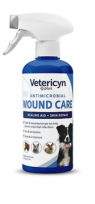 #ad Vetericyn Plus Dog Wound Care Spray Healing Aid and Skin Repair Clean Wound... $45.87
