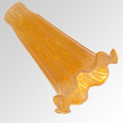 #ad #ad Small Tangerine Lily Tulip Lamp Shade #5288 $31.00