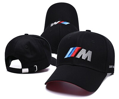 #ad BMW M Stripes Embroidered Cap Hat Black M Performance Free Shipping $28.99